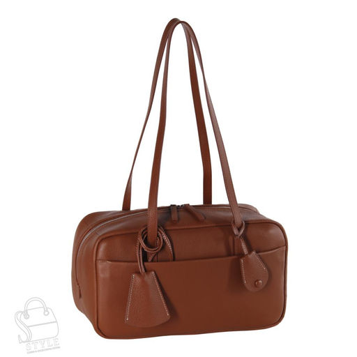 Сумка женская кожаная 3691VG brown Vitelli Grassi  в Новосибирске