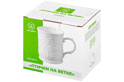 Кружка 380 мл 12,5*8,5*10 см Птички на ветке - Elan gallery фото 7