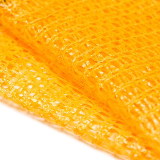 Цена за 10 шт. Сетка овощная с ручками, жёлтая, 25 х 39 см, 5 кг