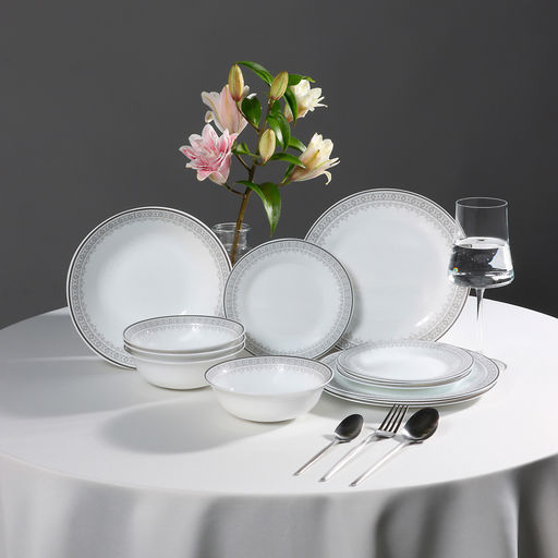 Сервиз столовый 13 пр. MILLIMI Минта , опаловое стекло арт. 818-881 - Полимербыт фото 2