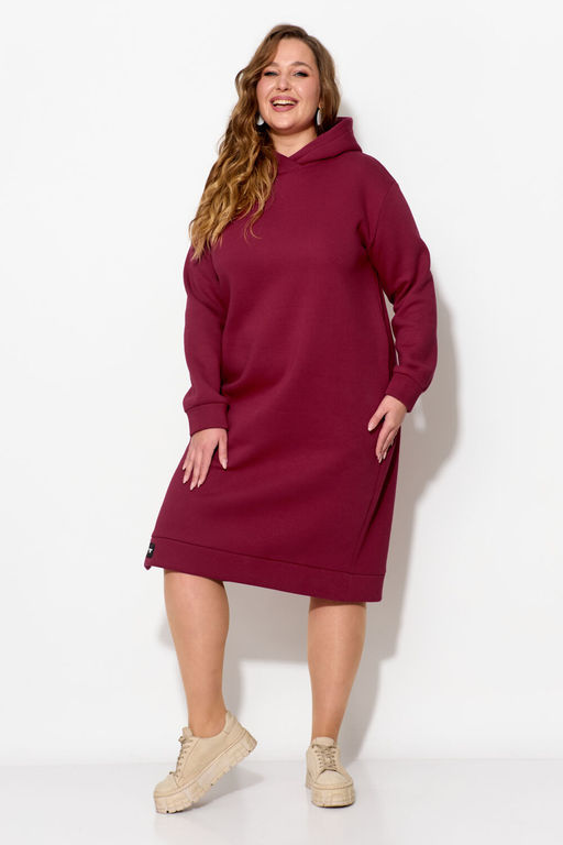 Платье Anastasia 1055.1 бордо фото 2