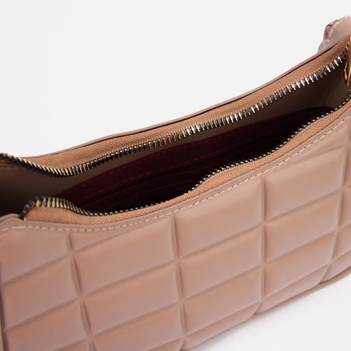 Сумка-багет, отдел на молнии, цвет бежевый - Simaland фото 3