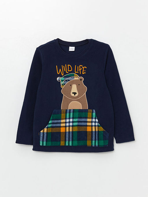 Bisiklet Yaka Erkek ?ocuk Pijama Tak?m?