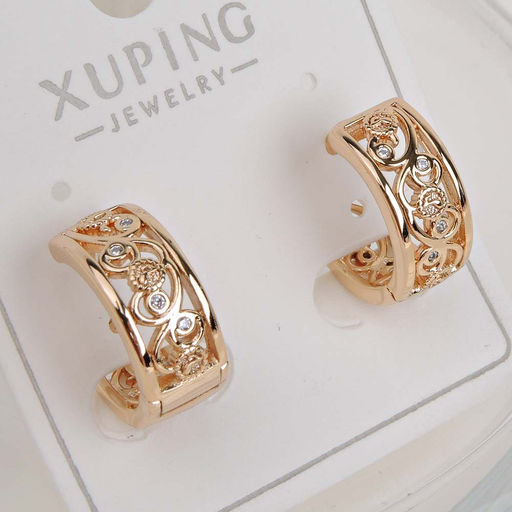 XUPING Серьги с замком кольцо арт. 18 1403 (id 281767)