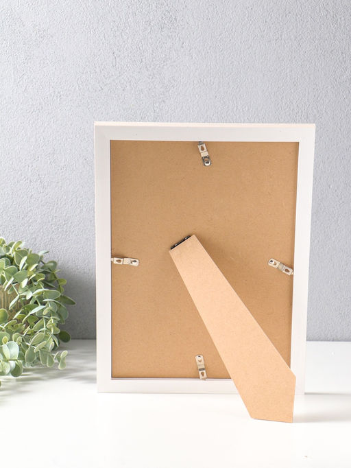 Фоторамка пластик формат А4 см "Остин" бело-бежевый 33,5х24,5х1,5 см