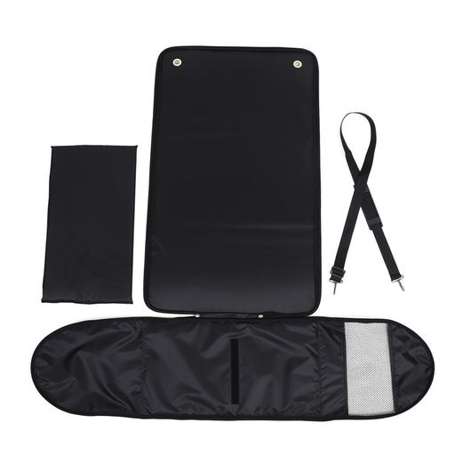 Сумка - переноска для животных Люкс, ПВХ, жаккард, 49 х 30 х 35 см, чёрная - Пижон фото 14