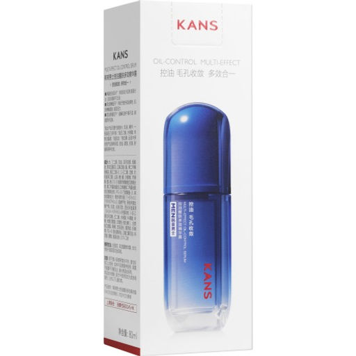 KANS Men Care Антивозрастная сыворотка "3-в-1" для контроля жирности кожи лица для мужчин Multi-effect oil-control serum, 80 мл
