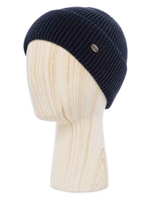 Шапка муж. каш+шерсть+виск LB-N88125 d.blue - Labbra фото 5