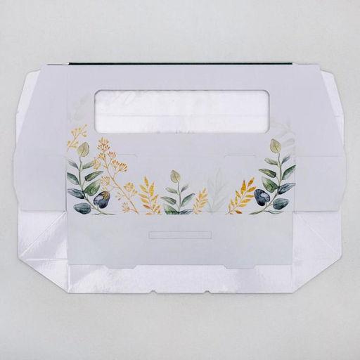 Цена за 5 шт. Кондитерская упаковка, коробка с ламинацией «Nature», 17×7×4 см