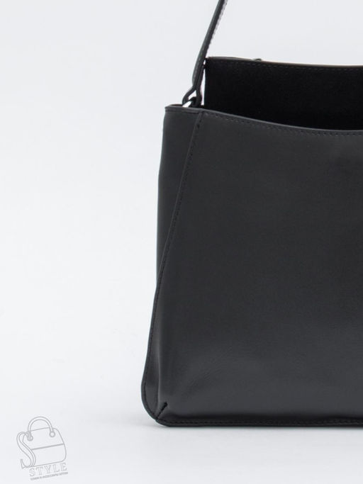 Сумка женская кожаная 2392Y black Polina&Eiterou в Новосибирске