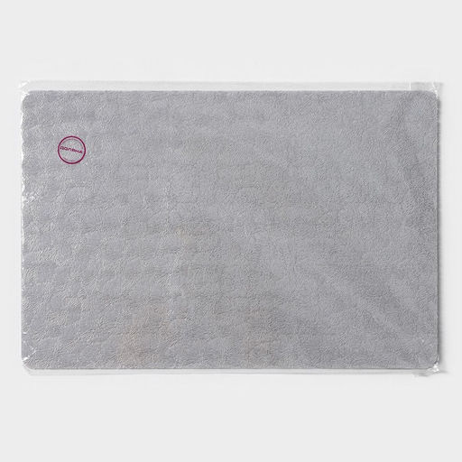 Набор салфеток сервировочных на стол Доляна Фейерверк, 4 шт, 3045 см, цвет серебро  фото 6