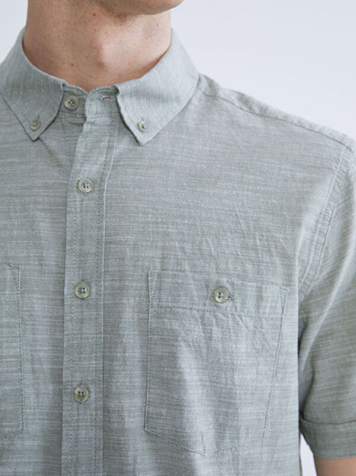 Regular Fit K?sa Kollu Erkek G?mlek