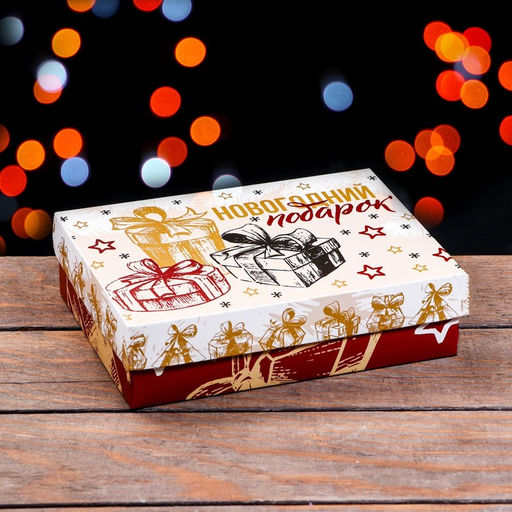 Подарочная коробка сборная Изысканность, 21 х 15 х 5,7 см - UPAK LAND фото 2