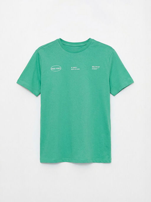 Bisiklet Yaka Bask?l? Erkek ?ocuk ?ortlu Pijama Tak?m?