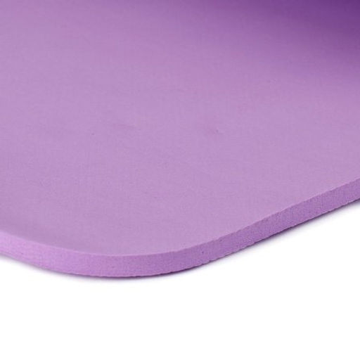 Коврик для йоги и фитнеса спортивный гимнастический EVA 8мм. 173х61х0,8 цвет: фиолетовый / YM-EVA-8V / уп 20 - Галеонтрейд фото 2