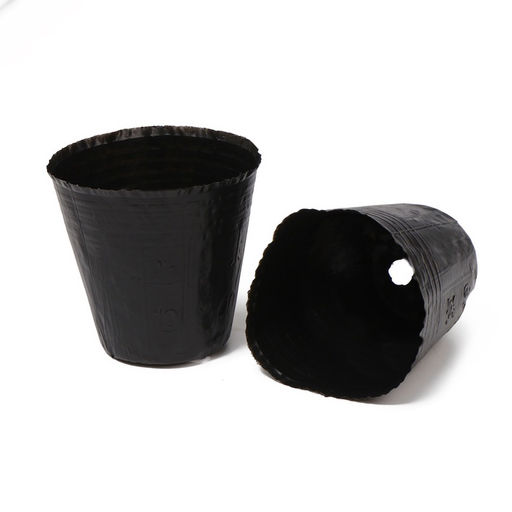 Цена за 50 шт. Пакет для рассады, 150 мл, d=7.5 см, h=8 см, полиэтилен, толщина 50 мкм, чёрный, Greengo  фото 5