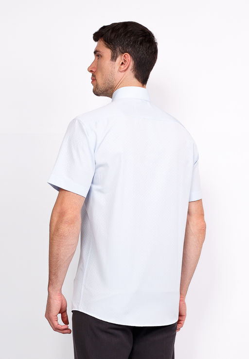 Сорочка мужская короткий рукав GREG 213/309/60/Z  фото 9