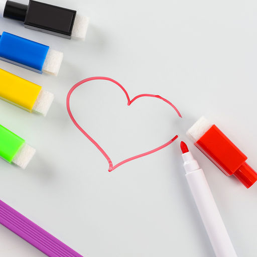 Магнитная маркерная доска на новый год Я учусь рисовать. Зимние рисунки