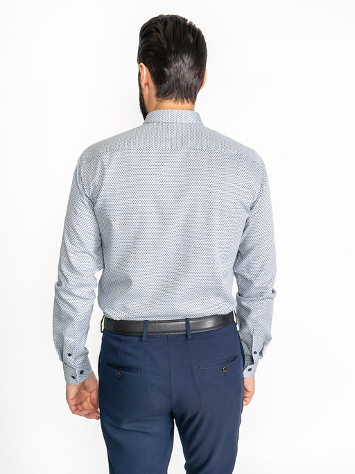 Сорочка мужская длинный рукав GREG 323/131/2121/Z/1p  фото 7