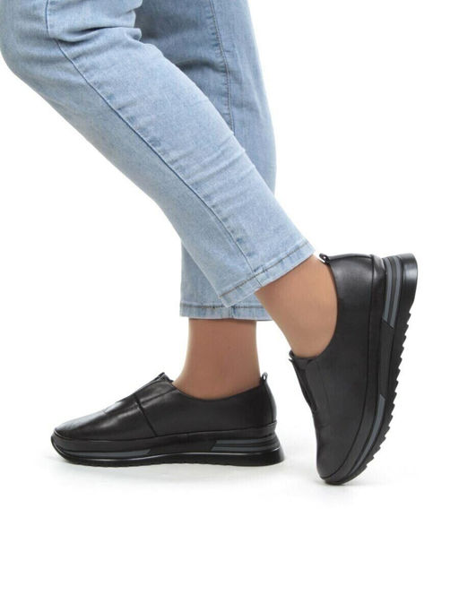 06-5012 BLACK Туфли (натуральная кожа)