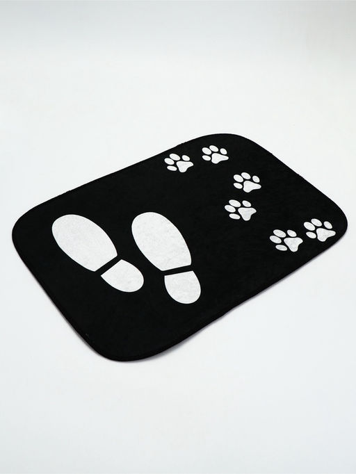 Коврик придверный «Следы», 40×60 см