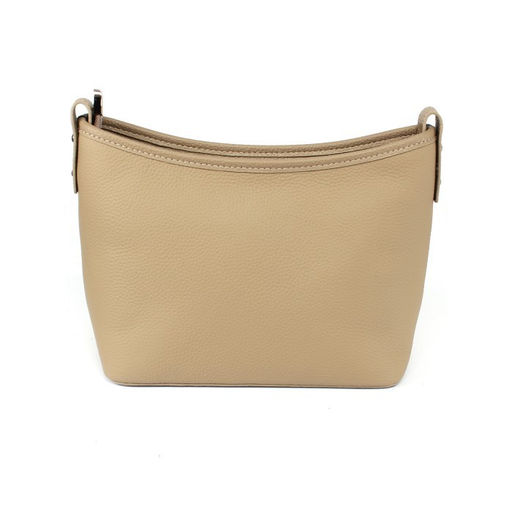 Сумка женская натуральная кожа GU 2066-6749, 1отд, плечевой ремень, бежевый SALE 259914 - Adelia фото 6