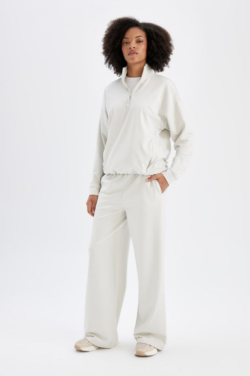 DeFactoFit Широкие брюки Длинные широкие брюки  фото 6