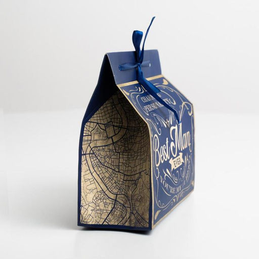 Цена за 5 шт. Кондитерская упаковка Best man, 10×18×15 см