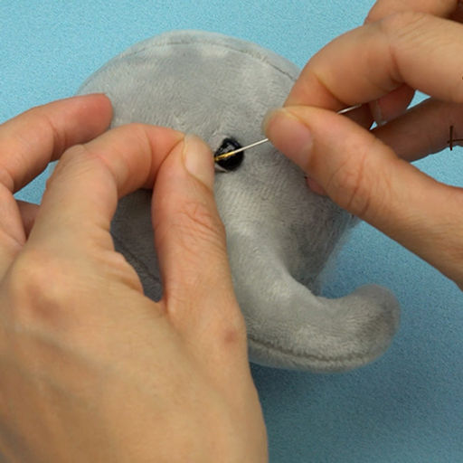 HobbyBe Ресницы для кукол и игрушек 20 шт. СК/Распродажа EYL- 4 светло-русый (длина 12мм)