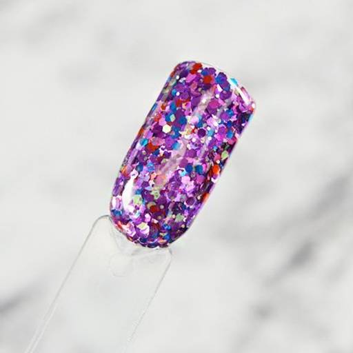 Гель для дизайна Gel Glanz Impuls (лиловый микс) - Patrisa nail фото 2