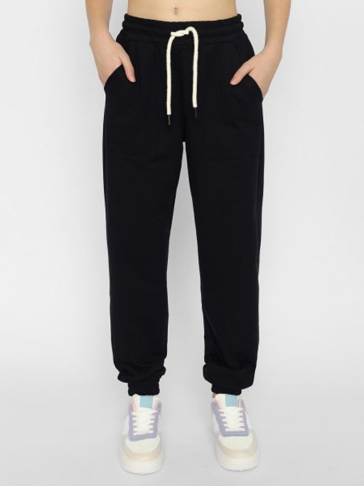 CRB wear/CSJG 70349-22-356 Брюки для девочки,черный/Ex.Cherubino  фото 3