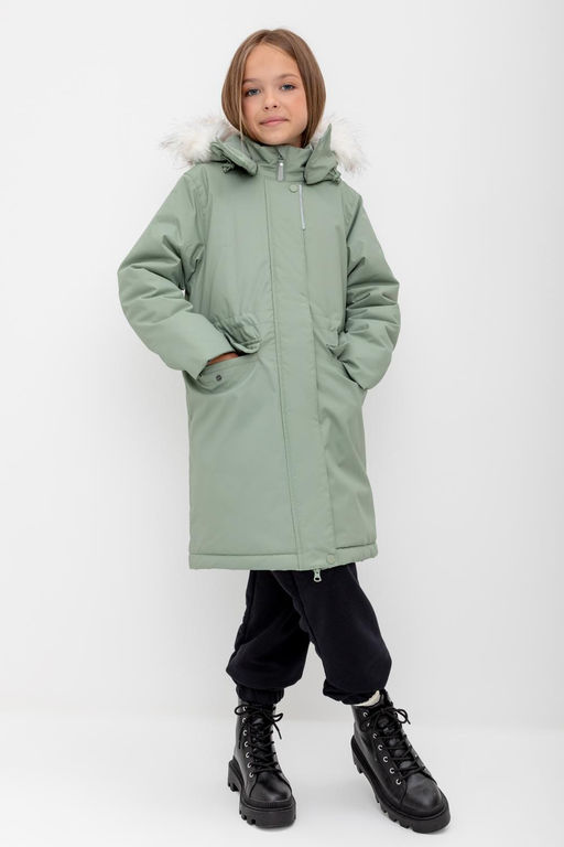 ВК 38107/2 ГР пальто для дев