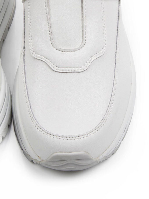 03-A1012-9A WHITE Кроссовки женские (натуральная кожа)