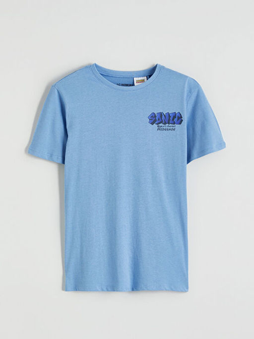 Sonic Bask?l? Erkek ?ocuk ?ortlu Pijama Tak?m?