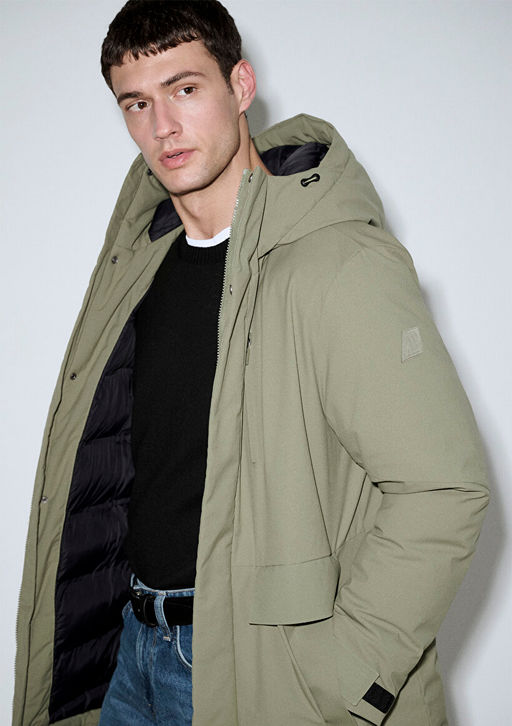 Su Itici Haki Parka - Mavi фото 2