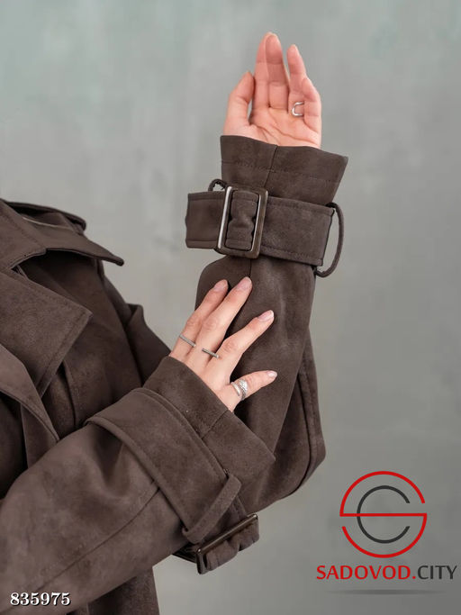 Трен женский замшевый весенний - Bruno фото 2