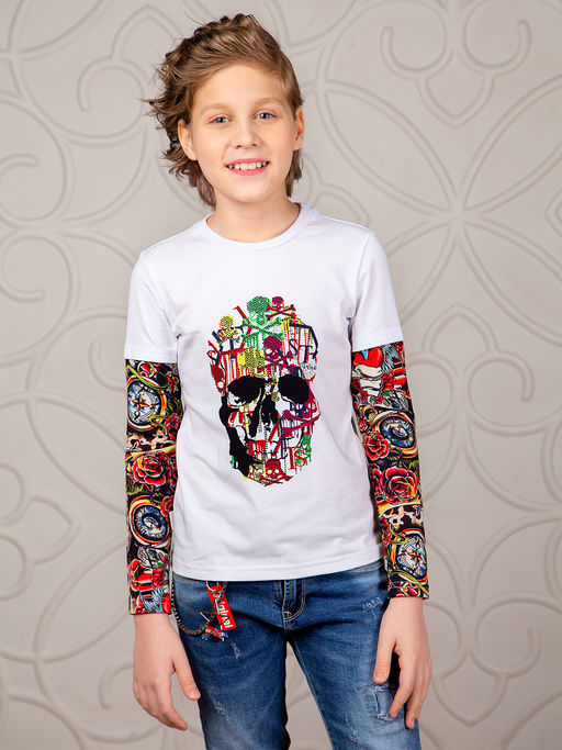 Футболка с длинным рукавом Тату - Стиляж фото 6