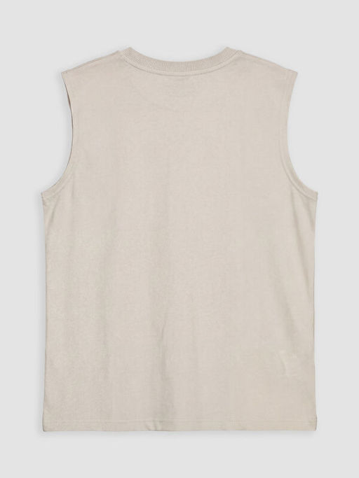 Bisiklet Yaka Bask?l? Erkek ?ocuk Atlet