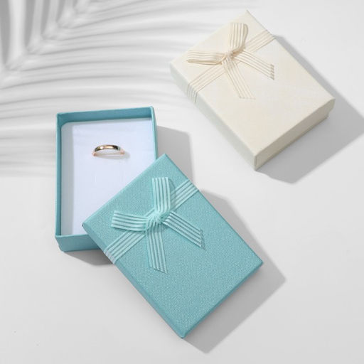 Цена за 6 шт. Коробочка подарочная под набор «Гипюровый бант», 7×10 см, МИКС