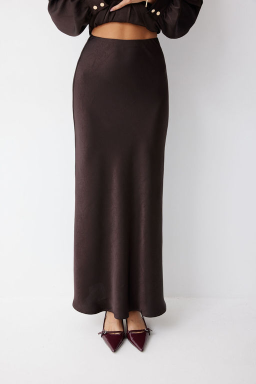 Юбка LYUSHe 4238-Р коричневый