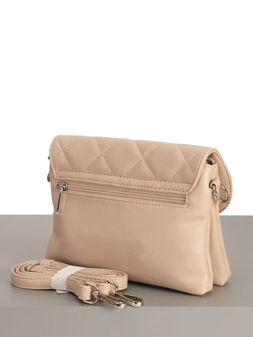 LACCOMA сумка Катрин-Л815-пудровый эко кожа хлопок