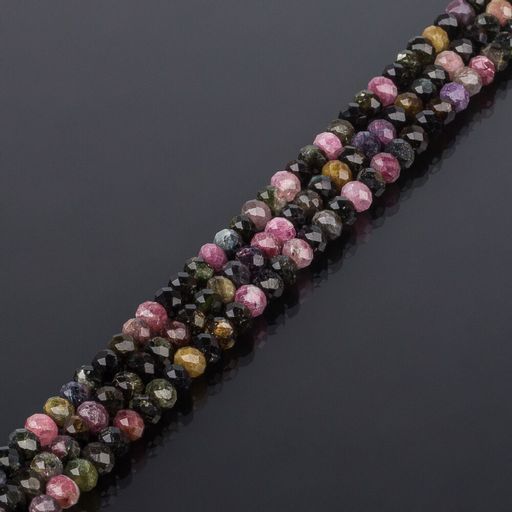 Бусины для рукоделия из Турмалина микс (Бразилия)