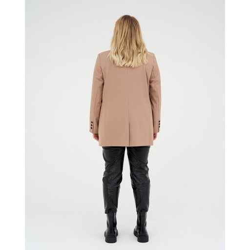 Пиджак женский MIST plus-size, размер 54, бежевый