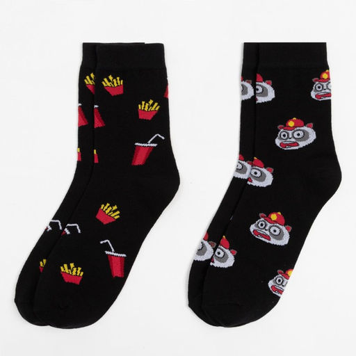 Носки мужские «Заработал», набор 2 пары, р. 41-44 (27-29 см)