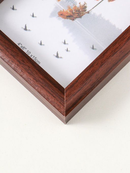 Цена за 2 шт. Фоторамка МДФ на 1 фото 10х15 см "Тёмный шоколад" 2,5х13х18 см