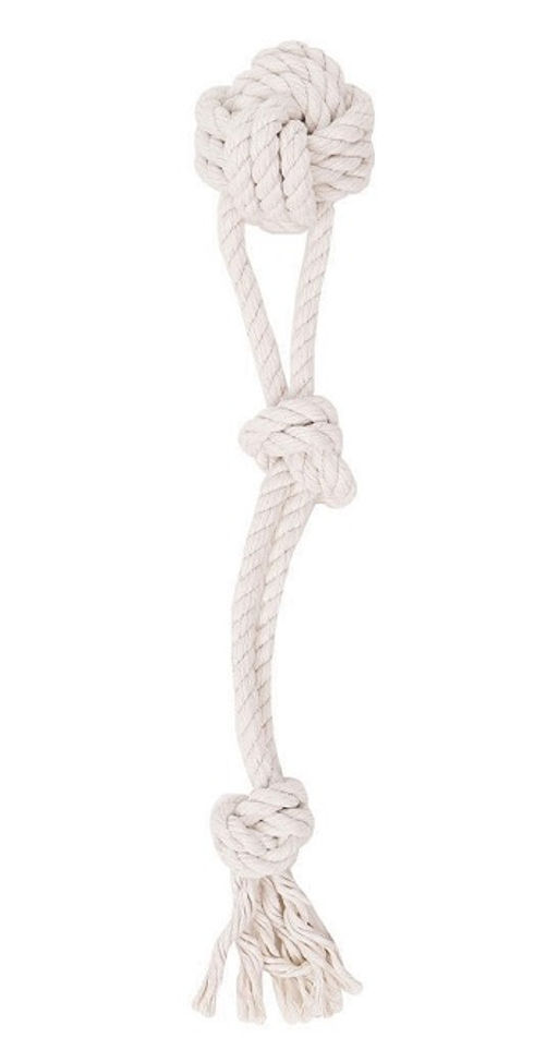 Игрушка для собак КУЛАК+2 УЗЛА хлопок 35см PerseiLine ИС-3