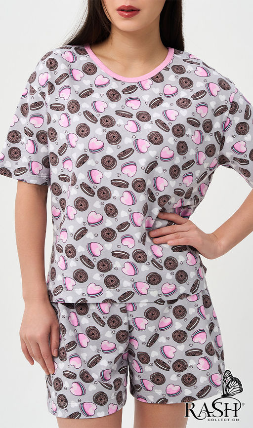 Пижама "Печеньки" Цвет:как на фото