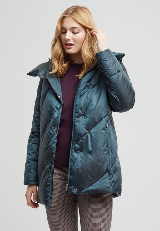 Куртка женская LA-D03041-EM, 
изумрудный - Steinberg фото 2