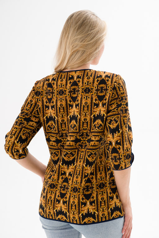 Кофта женская из милано Анфиса бронза - Амадэль фото 7