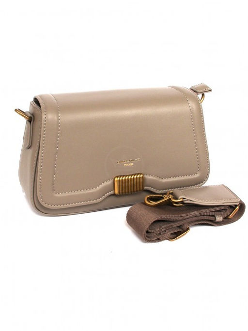 Сумка женская искусственная кожа DJ-CM 6961A-ELEPHANT GREY, 1отд, плечевой ремень, серый SALE 262219 - Adelia фото 6